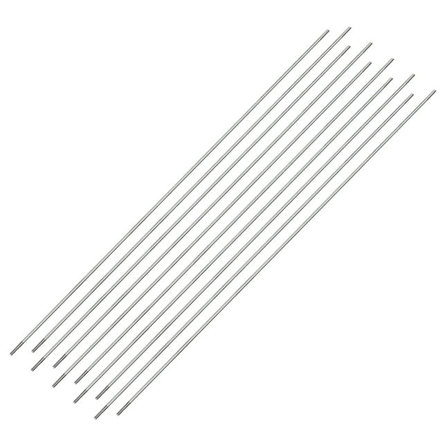 Unique Bargains M2x300mm Pushrod Connector Stainless Steel Rod Linkage 10pcs