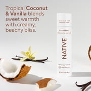 Native Deodorant & Body Spray, Aluminum Free, Coconut & Vanilla, for Women and Men, 3.5 oz