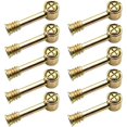 thumbnail image 1 of 10PCS Eccentric Hammer Nut Screw Locking Nut for Furniture Panel Connection, Cabinet Drawer, Cupboard, 1 of 5