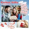 thumbnail image 7 of FOCUSSEXY Womens Fuzzy Socks with Grips Non Slip Slipper Socks Cozy Christmas Gift Warm Fluffy Gripper Socks 4 Pair, 7 of 7