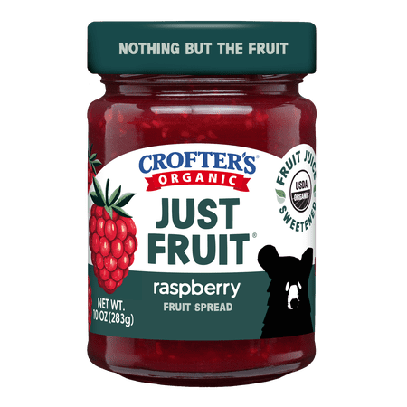 Crofter s Organic Raspberry Just Fruit Spread 10 oz