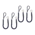 thumbnail image 3 of Bungee s Boat Ropes for Docking Line Mooring Rope with Clip for PWC, Red Black Blue 4pcs, 3 of 8