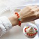 thumbnail image 2 of Pulsera de jade retro de moda para mujer, pulsera de calcedonia de calabaza de estilo étnico tibetano, decoración de mano de la suerte, rojo de la suerte, 2 of 2