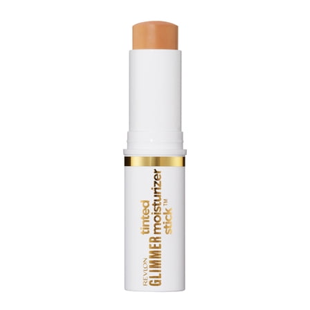 Revlon Glimmer Tinted Facial Moisturizer Stick, Light Coverage Foundation, 130, 0.31 oz
