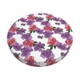 thumbnail image 1 of Lukts Housses de Tabouret de Bar Motif Pivoines 12 Pouces-14 Pouces Rond Résistant aux Plis Extensible Lavable Anti-Poussière Housse de Siège de Tabouret-12 Pouces, 1 of 7