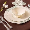 thumbnail image 2 of 5” CONDIMENT DISH | Dip and Sauce Bowl | Baroque Collection | Ivory | 10 PC, 2 of 2