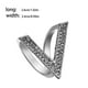 thumbnail image 2 of Minnieouse Bufanda en forma de V, anillo, bufandas de aleación de diamantes de imitación, soporte de hebilla, broche de boda para Festival, accesorios de Ropa, zapatos y accesorios Miscelánea Minnieouse  AP012565-01, 2 of 6