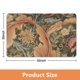 thumbnail image 4 of Distressed Green Floral Carpet 20x32 Inch - Modern Washable, Non-Slip Rug for Bedroom, Bathroom, Entryway and Laundry Room - Small Accent Area Rug, 4 of 5
