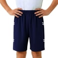 thumbnail image 3 of GJSYRH Boys Athletic Training Shorts For Basketball Running Gym Workout Mesh No Pocket Kids Activewear Navy 4-5 Years, 3 of 4