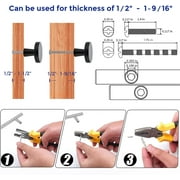 Ravinte 10 Pack Drawer Pulls 1-1/4 Inch Kitchen Cabinet Knobs Solid Round Dresser Drawer Knobs Matte Black Dresser Knobs Drawer Knobs Simple Cabinet Hardware For Cupboard Drawer Pulls