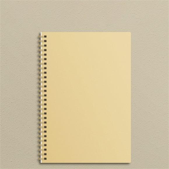 Notebook, Tyeign A5 Colorful Pp Coil Notebook B5 Lined Inner Pages Thickened Journal with Vintage Cover Coil Bound Notepad Journal Note Book Notebooks for Girls Diary Notebooks Wide Ruled
