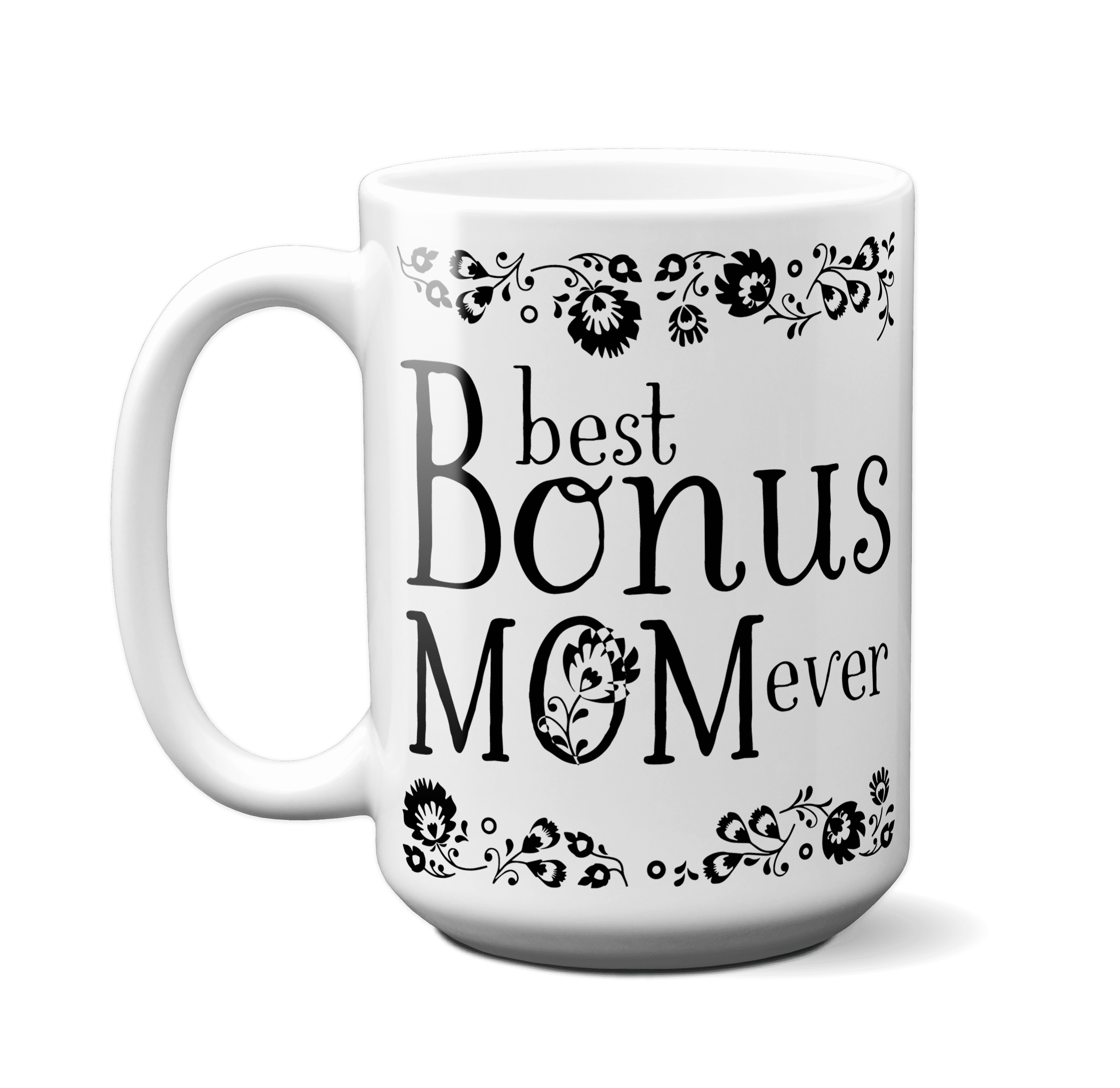  Best Bonus Mom Stainless Steel Coffee Mug with Insulated Travel  Tumbler and Straw - Birthday Gift for Bonus Mom, Best Mom Ever, Friend, and  Work Mom - Stepmom Travel Coffee Cup