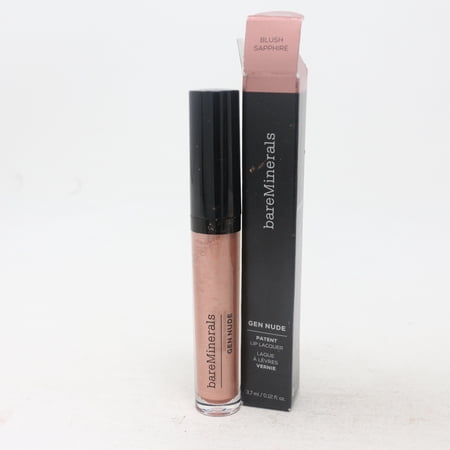 Bareminerals Gen Nude Patent Lip Lacquer 0.12oz Blush Sapphire New With Box