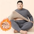 thumbnail image 5 of Abomasnow Plus Size Thermal Underwear for Men Heavyweight Stretch Warm Fleece Lined Tops and Long Johns S-4XL, 5 of 7