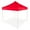 Red, variant on Impact Canopy 8x8 Pop Up Canopy Tent, Lightweight Powder Coated Steel Frame, Straight Leg, Black