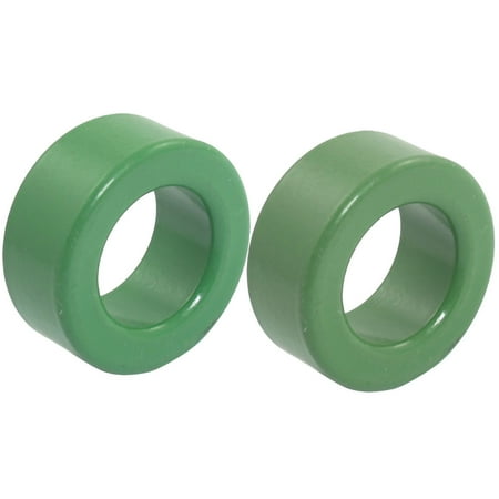 20mm Inner Diameter Green Iron Power Ferrite Toroid Core 2 Pcs