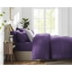 thumbnail image 4 of Juego de edredón CozyLux, color morado, tamaño queen, 7 piezas, cama en una bolsa, 4 of 7
