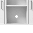 thumbnail image 3 of Bush Furniture Soho Accent Cabinet with Doors in White, 3 of 9
