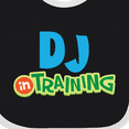 thumbnail image 4 of Inktastic DJ in Training Boys or Girls Baby Bib, 4 of 4