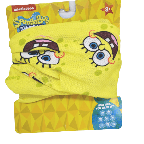 SpongeBob SquarePants Hair Accessory Head Band Cover Wear 12 Ways