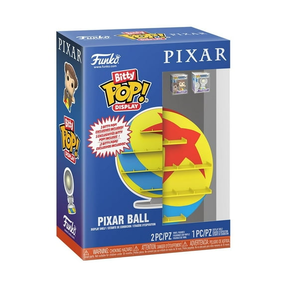 Funko Bitty POP! Display: Pixar Ball -Collectable Stackable Display Shelf
