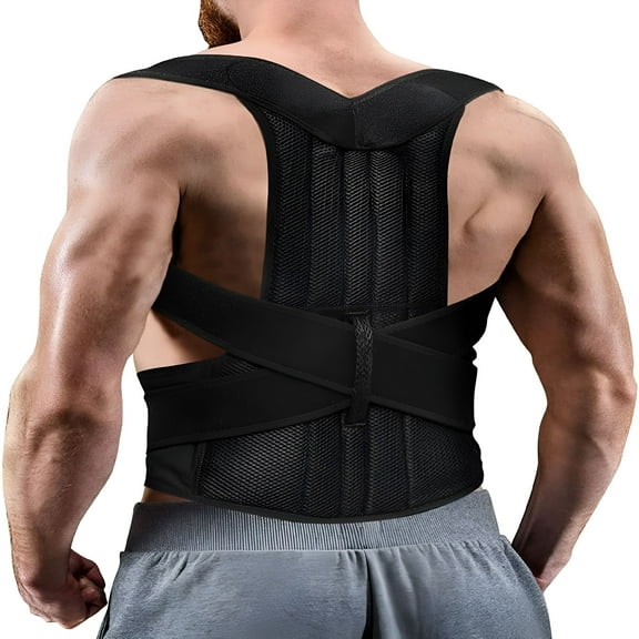 XIRQI Posture Corrector XS-5XL Improve Hunchback Plus Size Back Brace Men and Women Adjustable Upright Back Support Straightener Prevent Scoliosis Back Posture (Size : XXXXX-Large)