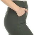 thumbnail image 4 of White Mark Pantalon Taille Haute Extensible pour Femmes, 4 of 5