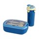 thumbnail image 2 of Fiambrera portátil con botella de agua | Caja bento apta para microondas con compartimentos y utensilios | Recipiente hermético para preparar comidas, ideal para estudiantes y oficinistas, 2 of 6