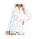 thumbnail image 1 of SAYOO Camisas elegantes para mujer, blusa de gasa con botones de manga larga de jacquard de color puro SAYOO  S M L XL XXL, 1 of 9