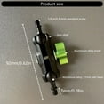 thumbnail image 3 of 360 Rotation 1/4inch Double Male Thread Adapter For Studio Lights Smartphone Clamp Portable Sports Camera Accessory, 3 of 9