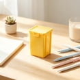 thumbnail image 3 of Tepsmf Macaron Color Rectangular Storage Box with Lid Desktop Plastic Small Organizer Container for Pens Crafts Desk Supplies, 3 of 6