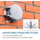 thumbnail image 3 of 15m Retractable Clothesline for Clothes, Very Sturdy and Durable Clothesline, Automatic Retractable Mechanism, Easy Installation on Walls, Garden Dryi, 3 of 4