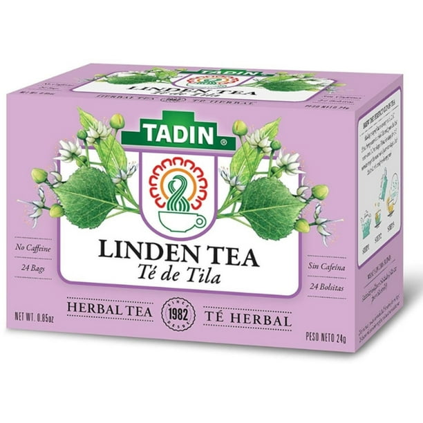 Tadin Tila Herbal Tea, Linden 24 ea (Pack of 4)