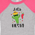 thumbnail image 4 of Inktastic Cinco De Mayo Let's Fiesta Cute Cactus with Sombrero Boys or Girls Baby Bodysuit, 4 of 5