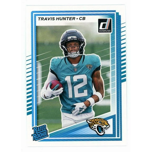 NFL 2025 Panini Donruss Football Rated Rookies Travis Hunter #301