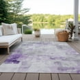 thumbnail image 6 of Addison Rugs Chantille Indoor/Outdoor Transitional Abstract Lavender Washable Rectangle Rug, 2'6" x 3'10", 6 of 6
