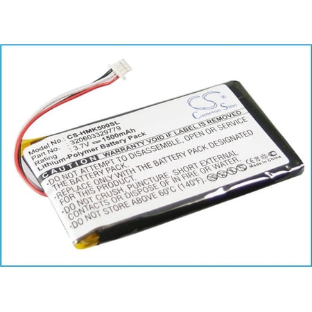 1500mAh Harmon Kardon 320603329779 Battery for GPS-500