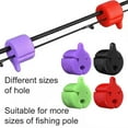 thumbnail image 3 of Fishing Rod Stand Protectors Silicone Fishing Tie Fixed Balls Fishing Clip Fasteners Tackle Tool Fishing U7Q4 Rod, 3 of 9