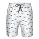 thumbnail image 3 of Balery Cute Shark Traje de Baño Estilo Hawaiano para Hombre, Shorts de Secado Rápido con Bolsillos-Small, 3 of 6