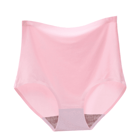 Fulorrnie Underwear for Women High Waisted Seamless No Show Breathable Panties Cute Elastic Waist Moisture Wicking Comfort Panty  PK1  XXXL