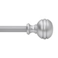 thumbnail image 2 of UTOPIA ALLEY Wall Mounted 5/8 Inch Curtain Rod - Curtain Rods For Windows 86 to 120 Inch, Adjustable Drapery Rods, Nickel Curtain Rods, Bedroom Curtain Rods, Tapestry Poles (Nickel, 86"-120"), 2 of 9