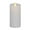 Gray, variant on Luminara Flameless Candle: 3"x6.5" Pillar, Unscented Moving Flame Candle with Timer (White)