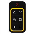thumbnail image 2 of 2X Control Remoto de Puerta de Garaje Multifrecuencia de 8 Canales 270-868 MHZ Control Remoto de Copia Identificación Automática de Frecuencia Amarillo, 2 of 6