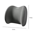 thumbnail image 3 of Bdday Pregnancy Pillows for Sleepinglumbar Pillows Lumbar Support Pillows for Office Chair Ergonomic Memory Foam Back Pillows for Car Back Support for Office Chair Car Bedkids Neck Pillow, 3 of 8