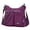 Purple, variant on LAVA Nylon Crossbody Bag Women Purses Waterproof Shoulder Bags Casual Messenger Commuter Bag Hangbags for Travel Black