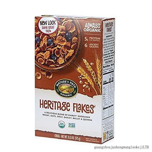 Organic Heritage Flakes Cereal, 13.25 Ounce (Pack Of 4), NonGMO, 6