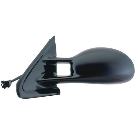 Dodge Caliber Driver Side Mirror 60546C - Fit System Driver Side Mirror for 95-00 Chrysler Cirrus, Dodge Stratus, Plymouth Breeze, black, non-foldaway, Heated Power ()