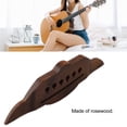 thumbnail image 3 of Pieza de puente de guitarra acústica pieza de puente de guitarra de madera de apariencia suave hermoso tamaño estándar para reemplazo ANGGREK Otros, 3 of 8