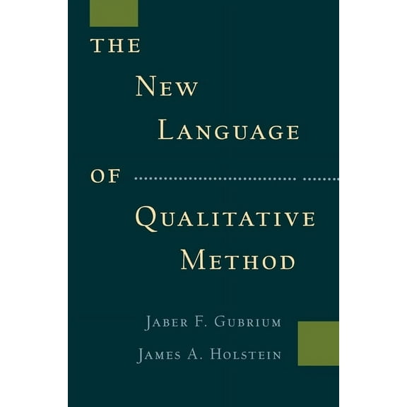 The New Language of Qualitative Method, (Paperback)