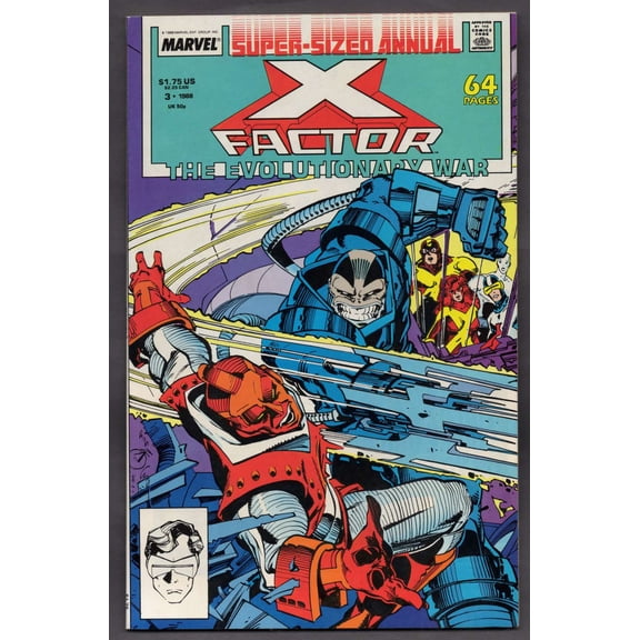 1988 Marvel X-Factor Super-Sized Annual The Evolutionary War #3